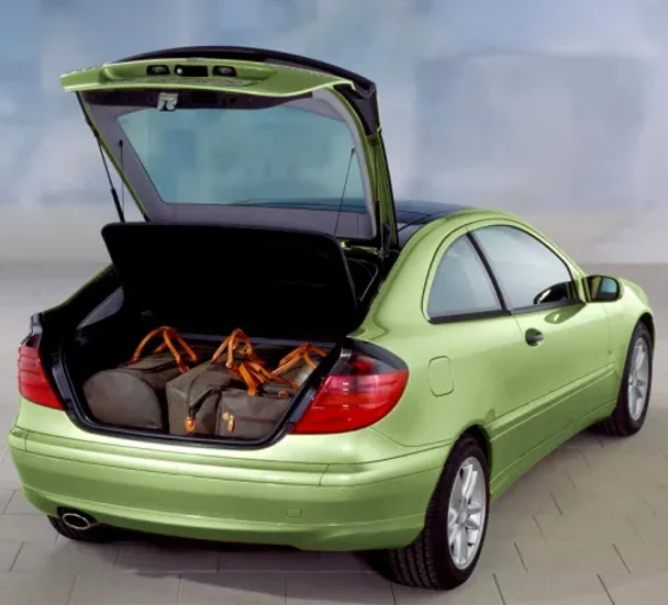 Фото 2x демпфер багажника с пружиной для MERCEDES-BENZ C-CLASS CL203/W203 2-дверный купе 2001-2011 задний багажник газовые пружинные стойки подъемная опора №1
