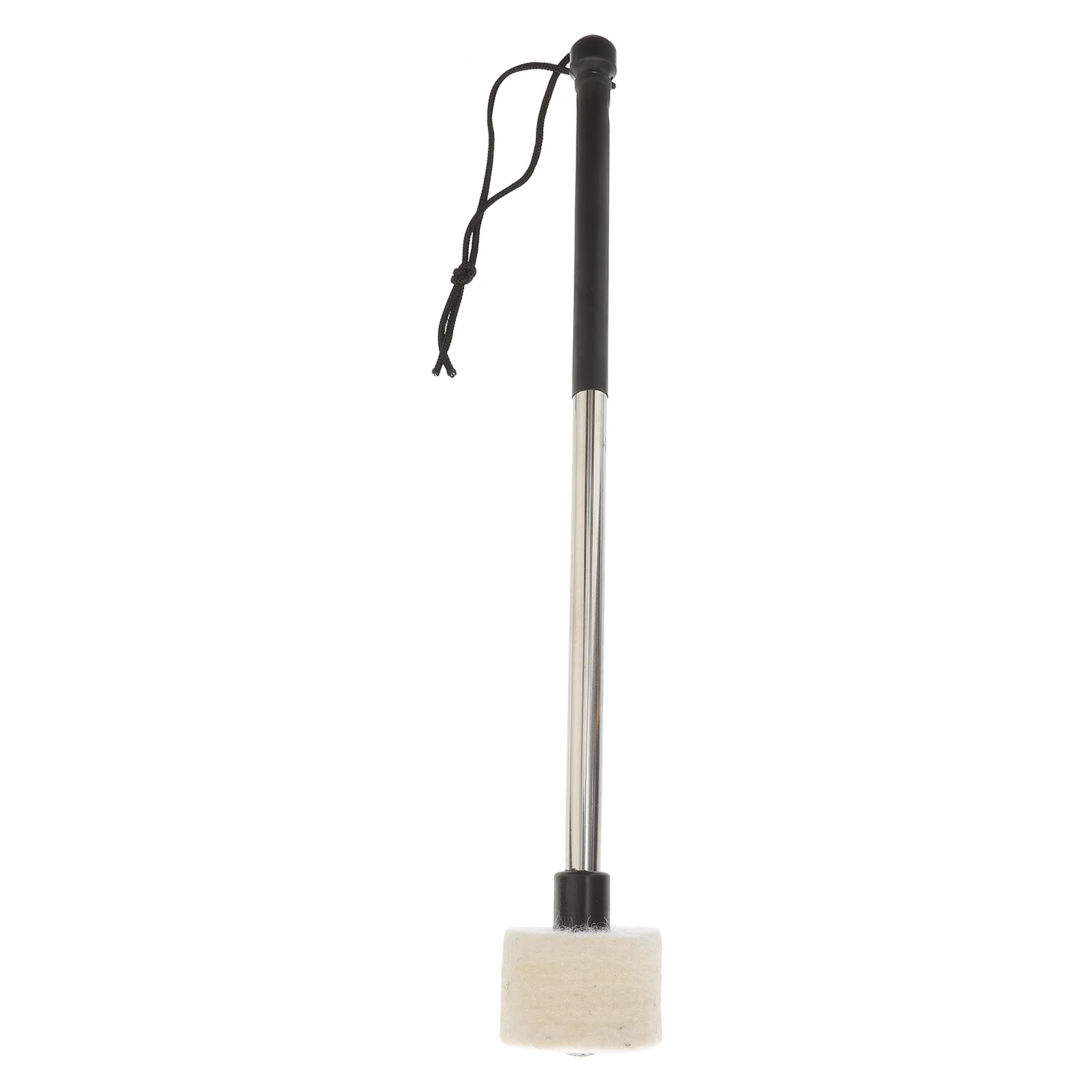 Felt Bass Drum, Stainless Steel Handle Drum Instrument Accessory