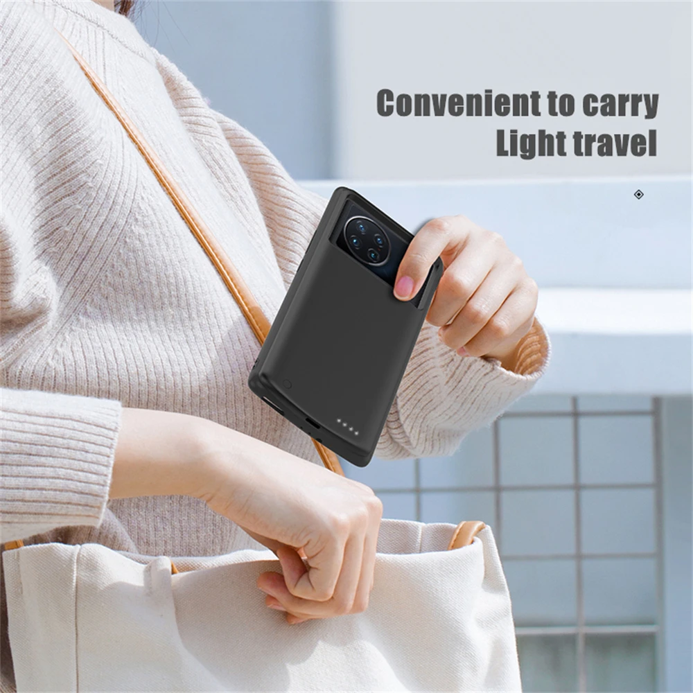 6800mAh Powerbank Charging Cover For VIVO X Note Battery Cases Portable Charger External Battery Power Bank Shockproof Cover