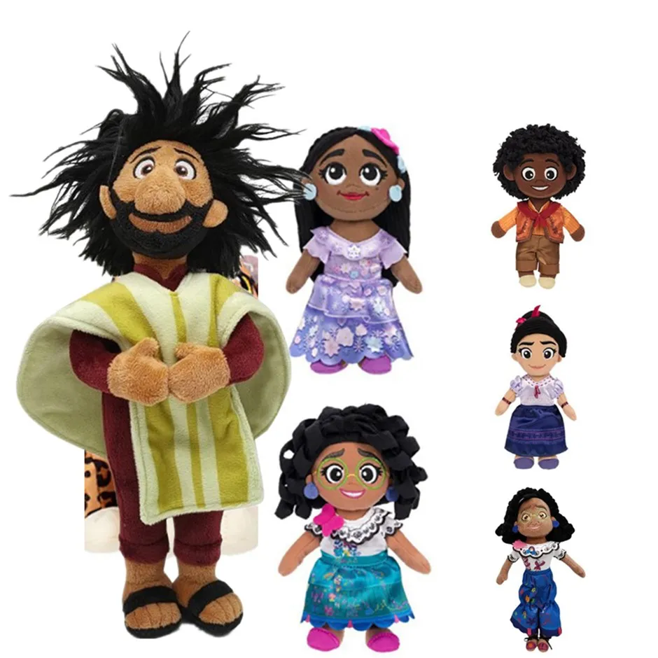 

Плюшевые игрушки для косплея Bruno Mirabel Isabela, Мультяшные мягкие куклы, талисманы, подарок на день рождения и Рождество для детей