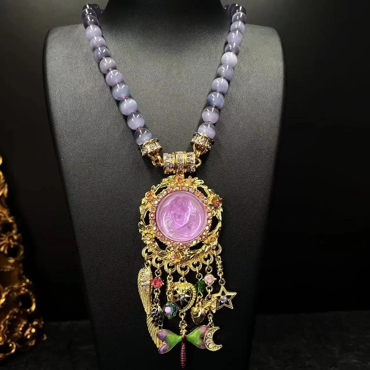 Модное ожерелье KF в европейском и американском стиле модное милое ретро спящие