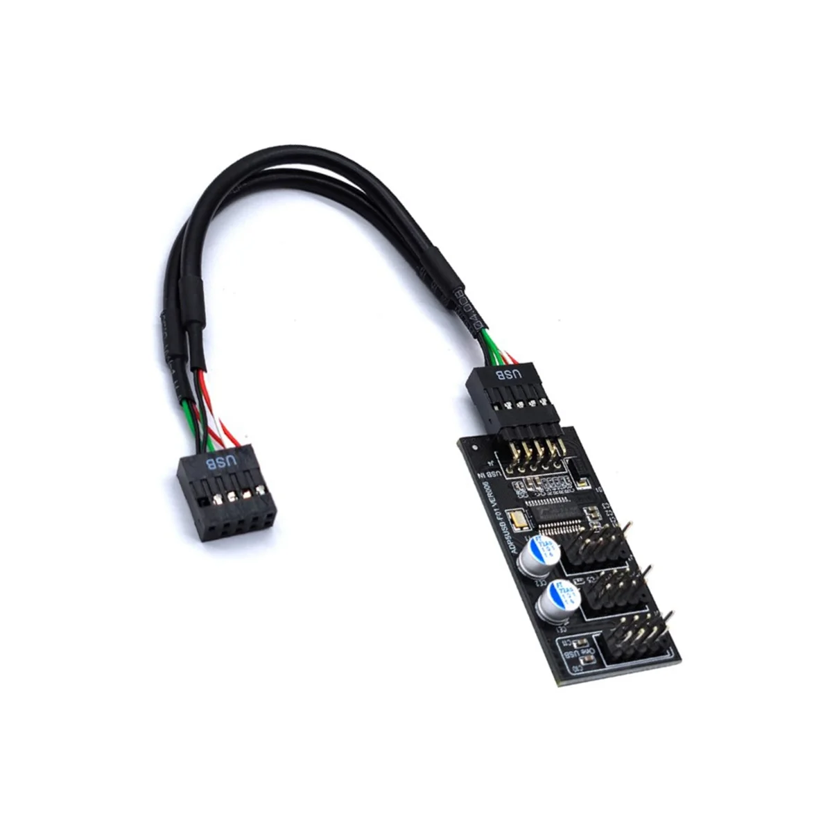 

USB-разветвитель 9-контактный, USB 2,0, 9 контактов