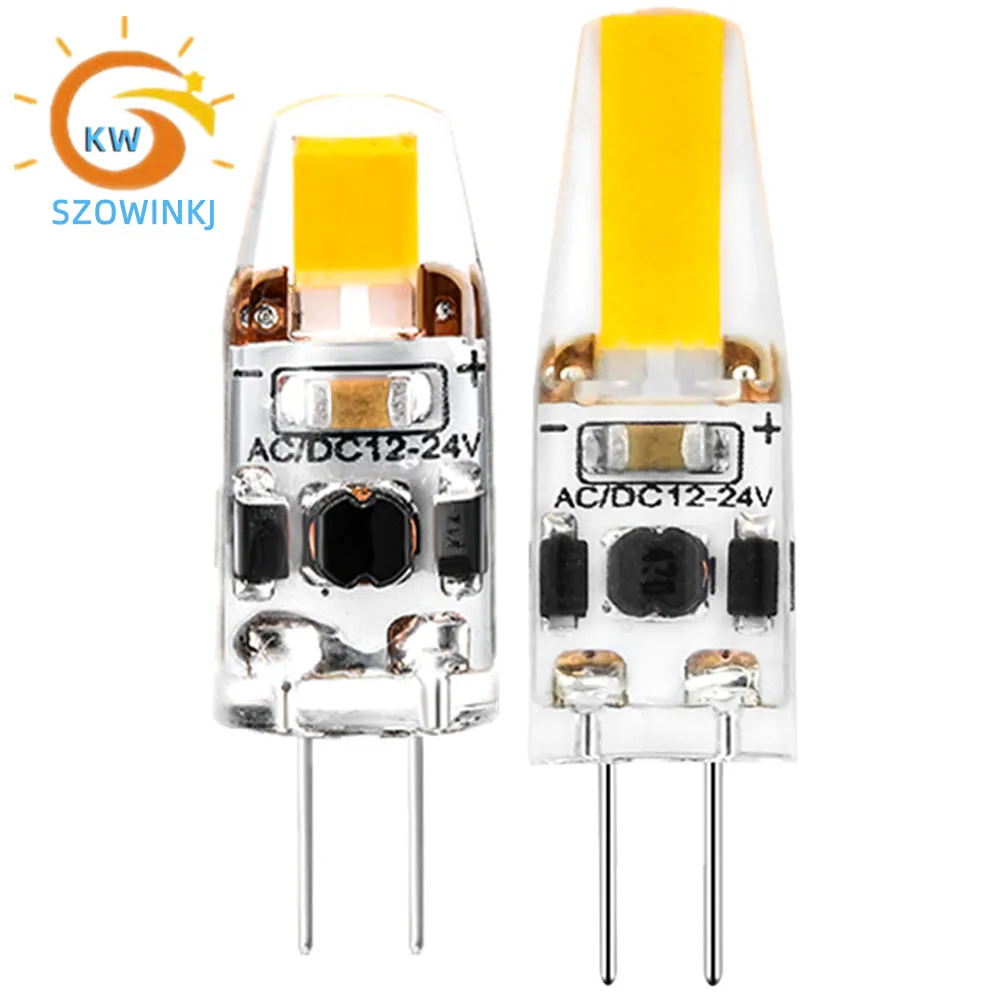 

G4 LED Light Bulbs AC DC 12V-24V 1.5W 3W Dimmable 3000K Warm White 6000K Replace 15W 30W Bi-pin Halogen Lamp Vintage Wall Lighti