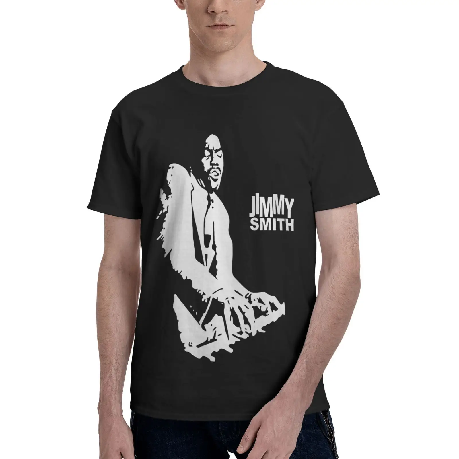 

Jimmy Smith Jazz Soul Rare Funk T Shirt Oversized T-Shirt Men's Shirt Top Men's Clothing Vintage Men's T-Shirt Tshirts For Men