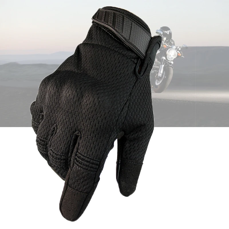 

2021 Hot Sale Outdoor Winter Men's Motorcycle Gloves Touch Screen Thermal Fleece Protective Motorbike Bicycle Riding Gloves