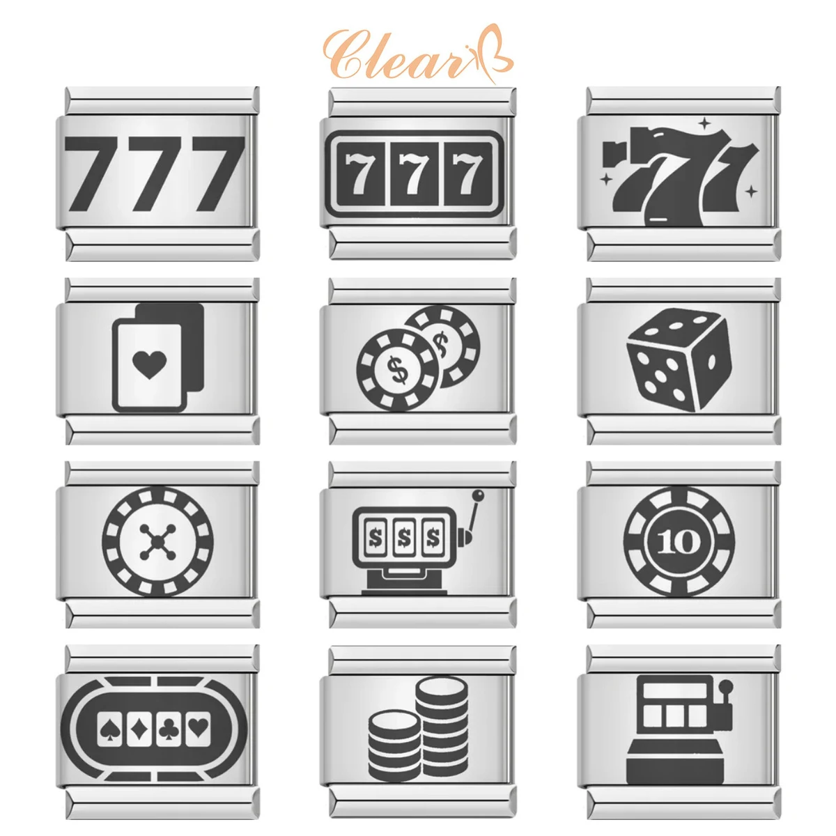 2024 лучшие модные шахматы и игральные кости итальянские звенья подходят для