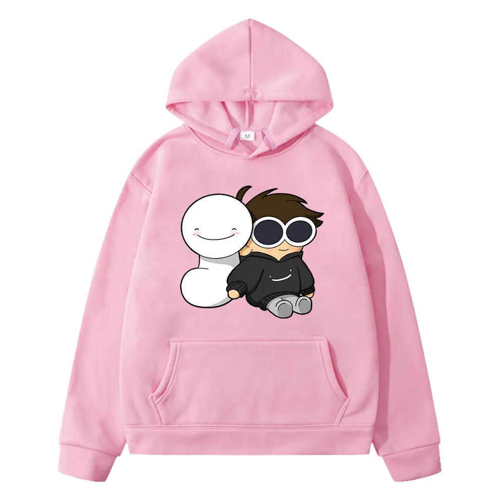 

Cartoon Dream Blob and Gogy Sweatshirts with Hooded Dream SMP Hoodies Girls Unisex Y2k Sudadera Winter Tops Kids Clothes Boys