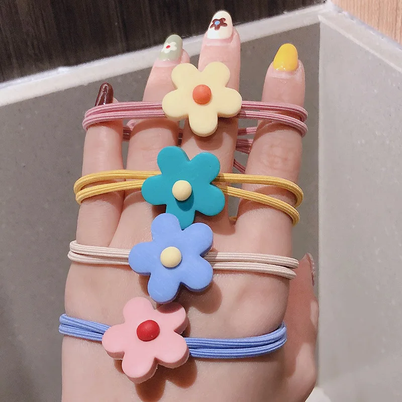 Новинка 2020 резинки для волос в Корейском стиле девочек конский хвост простые