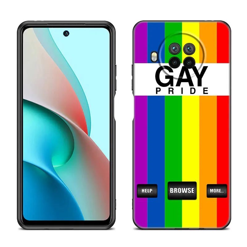 Чехол для телефона лесбиянок ЛГБТ радуга гордость Xiaomi Redmi Note 7 8 9 10 11 8T 10T 9S 10S 11S 4G 11E