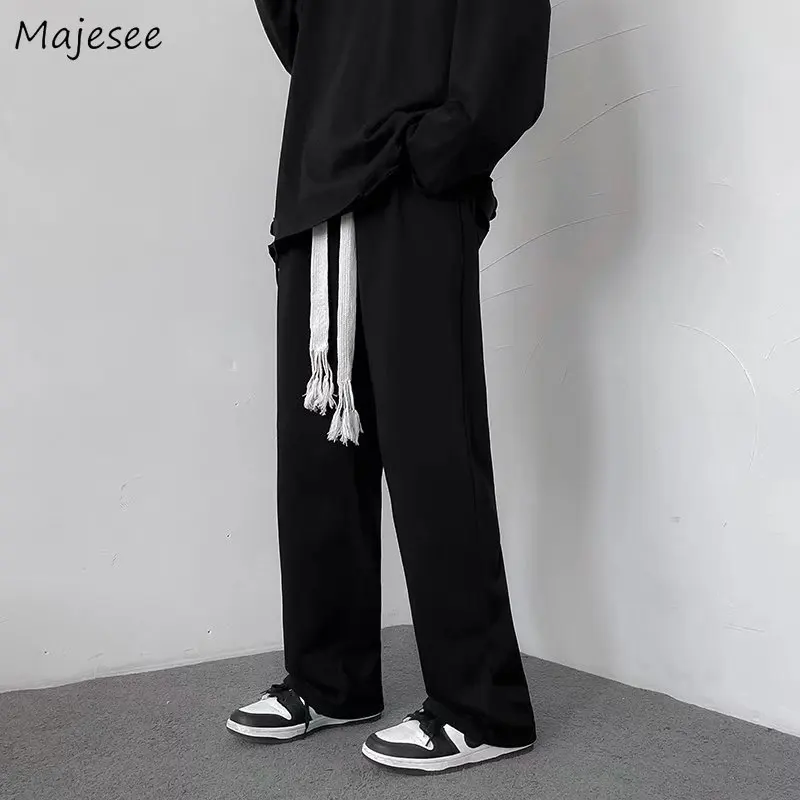 

Pants Men Ins Cool Streetwear All-match Hip Hop Casual Fashion Popular Ulzzang Teens Trouser European Stylish Handsome Daily New