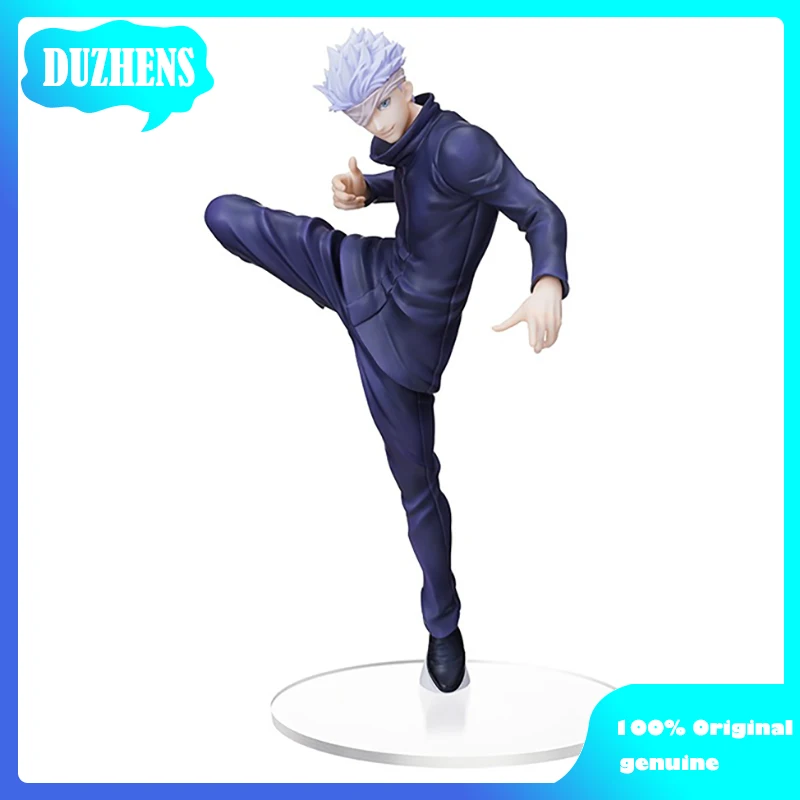 

100% Original:Anime Jujutsu Kaisen zero Gojo Satoru 22cm PVC Action Figure Anime Figure Model Toys Figure Collection Doll Gift