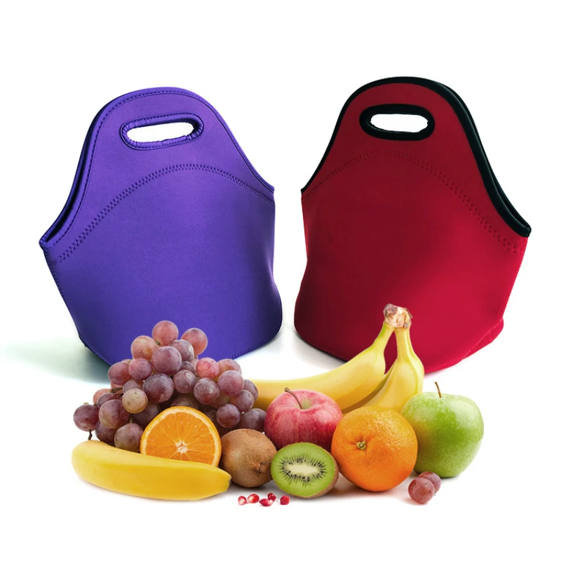 

Diving Material Lunch Bag Children's Printed Lunch Bag Thermal Insulation Lunch Bag Convenient Bag Portable Lunch Box Bag Ice