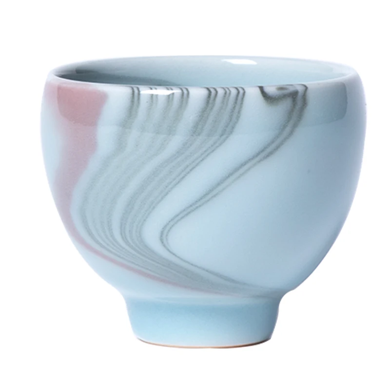 Керамическая креативная чашка Longquan Celadon ручной работы, Женская чашка для дегустации чая, одинарная чашка Ye Zhengmao Yanxia, подарочная коробка (art.: 3920be8a67d61) - 3920be8a67d61