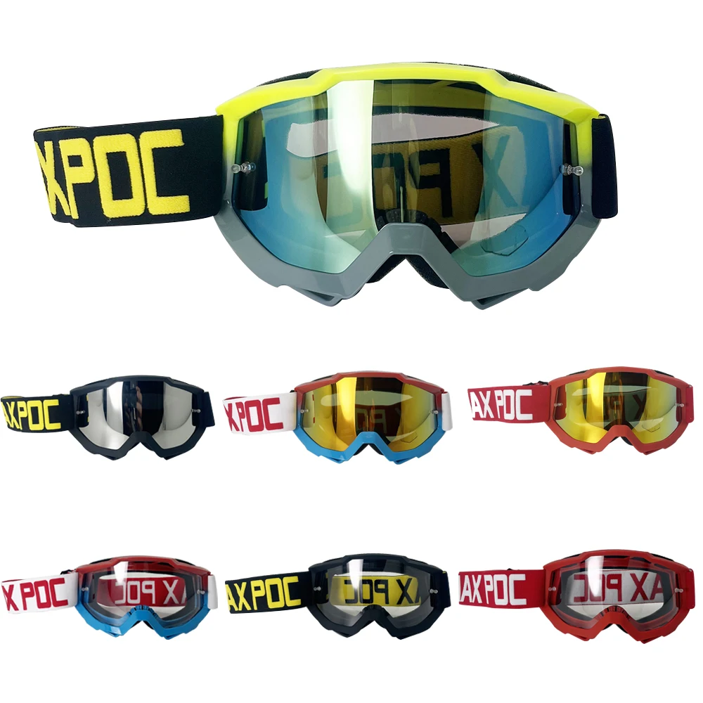 

MAX POC Moto Sunglasses Motocross Goggles Off Road Dirt Bike MTB Cycling Racing Glasses Downhill Motorcycle BMX MX ATV Goggles