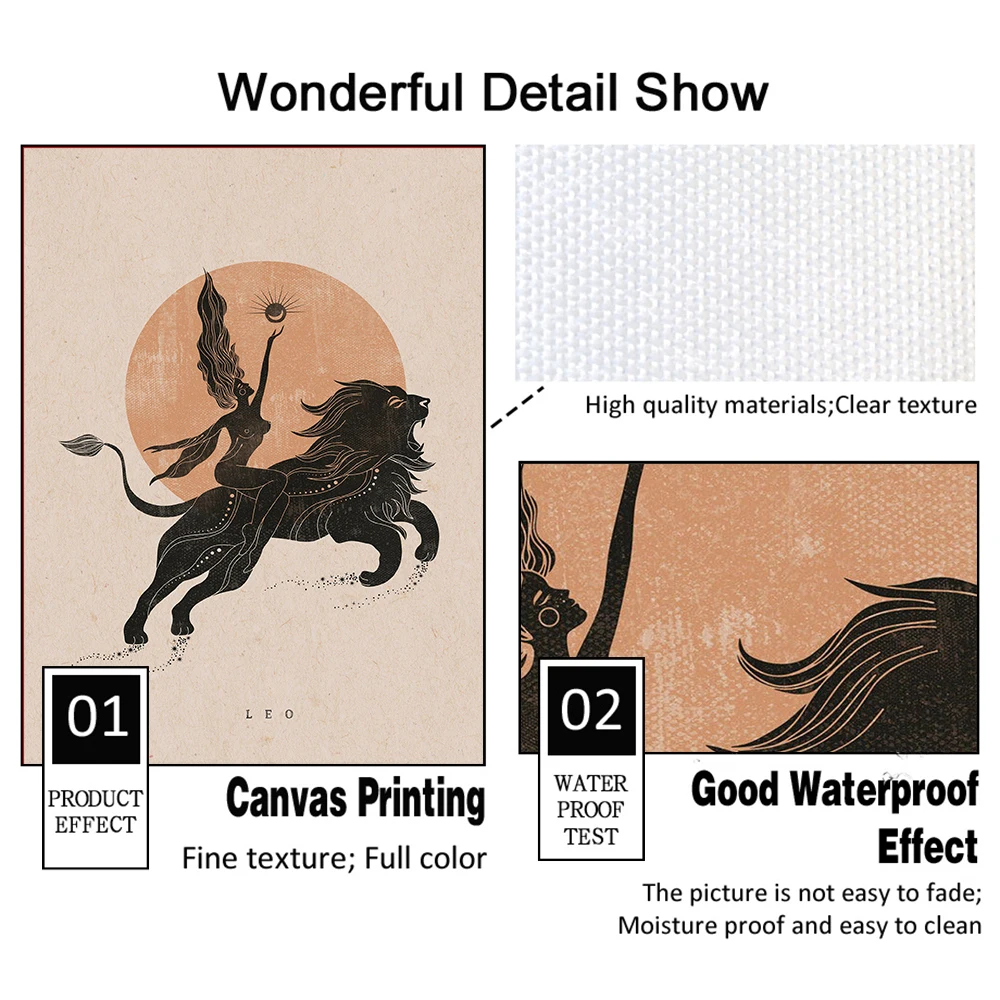 Картина на холсте &quotБогемные художественные принты&quot |