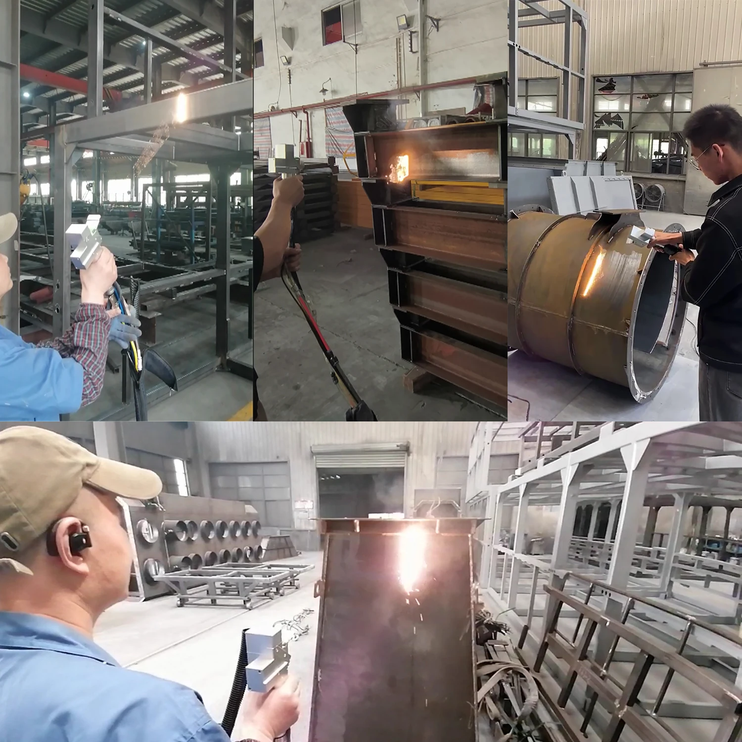 Машина для очистки Волоконным лазером 2000 Вт промышленное Удаление ржавчины