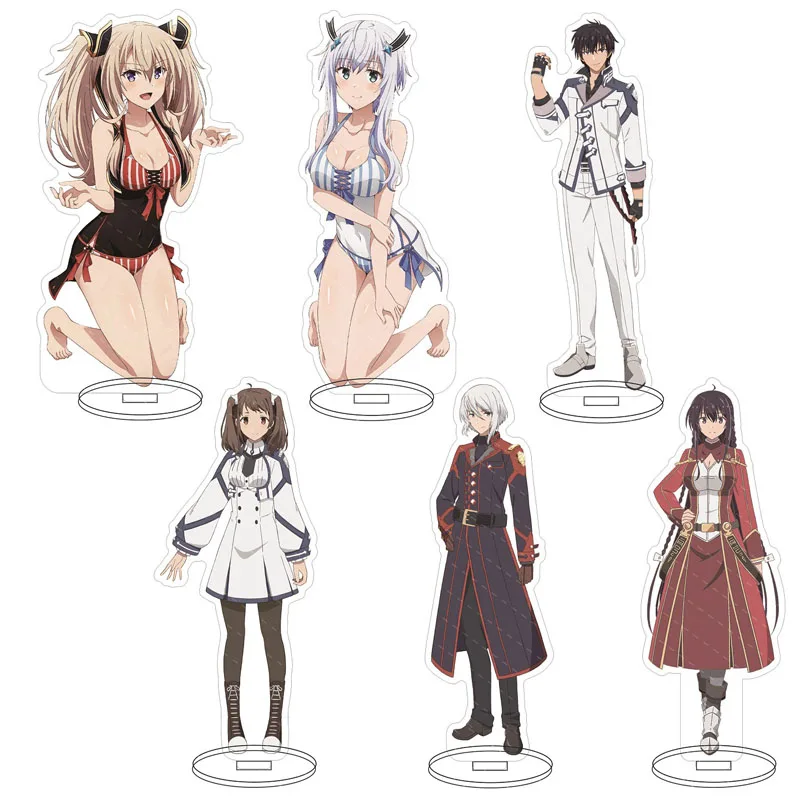 

Подставка из акриловой смолы с героями аниме «The Misfit of Demon King»