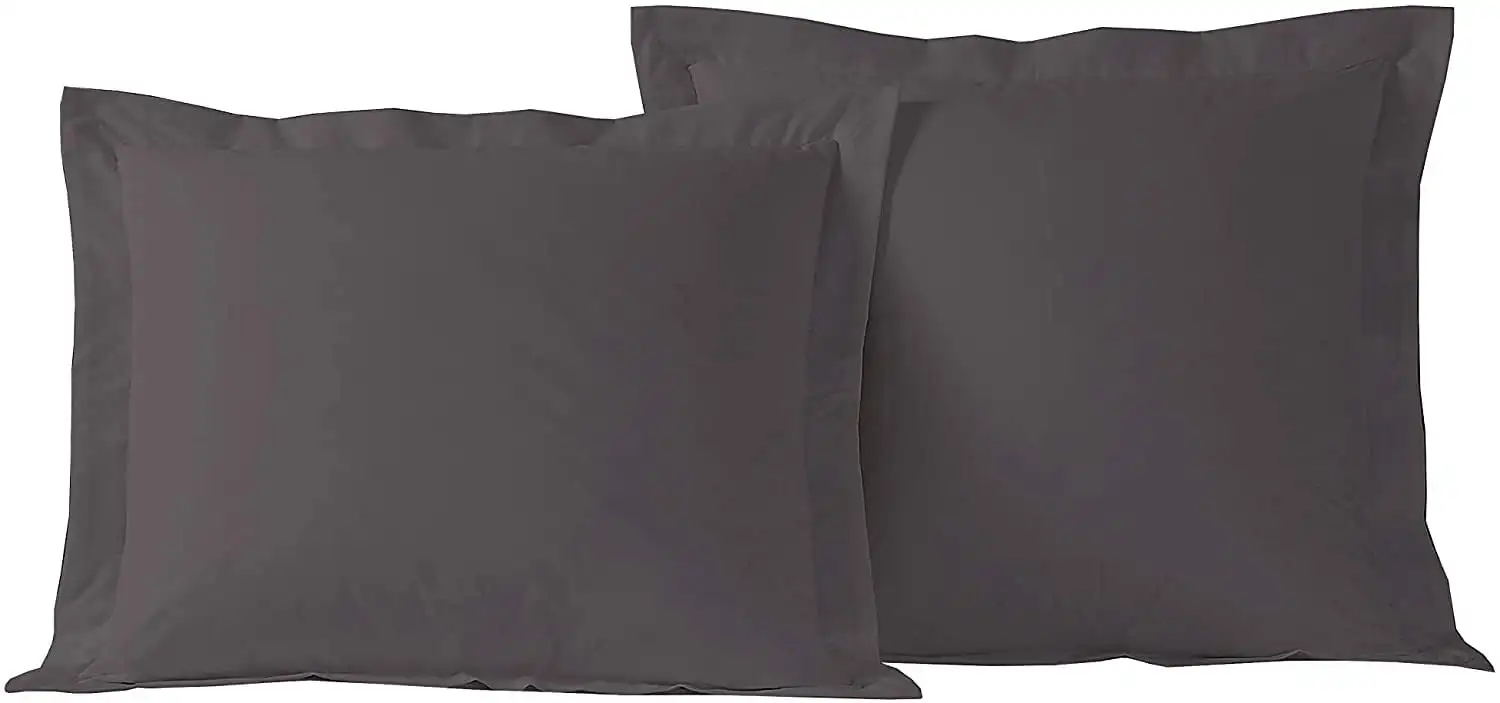 

Bed Maker's Tailored Pillow Sham 2-Pack, Standard, Grey