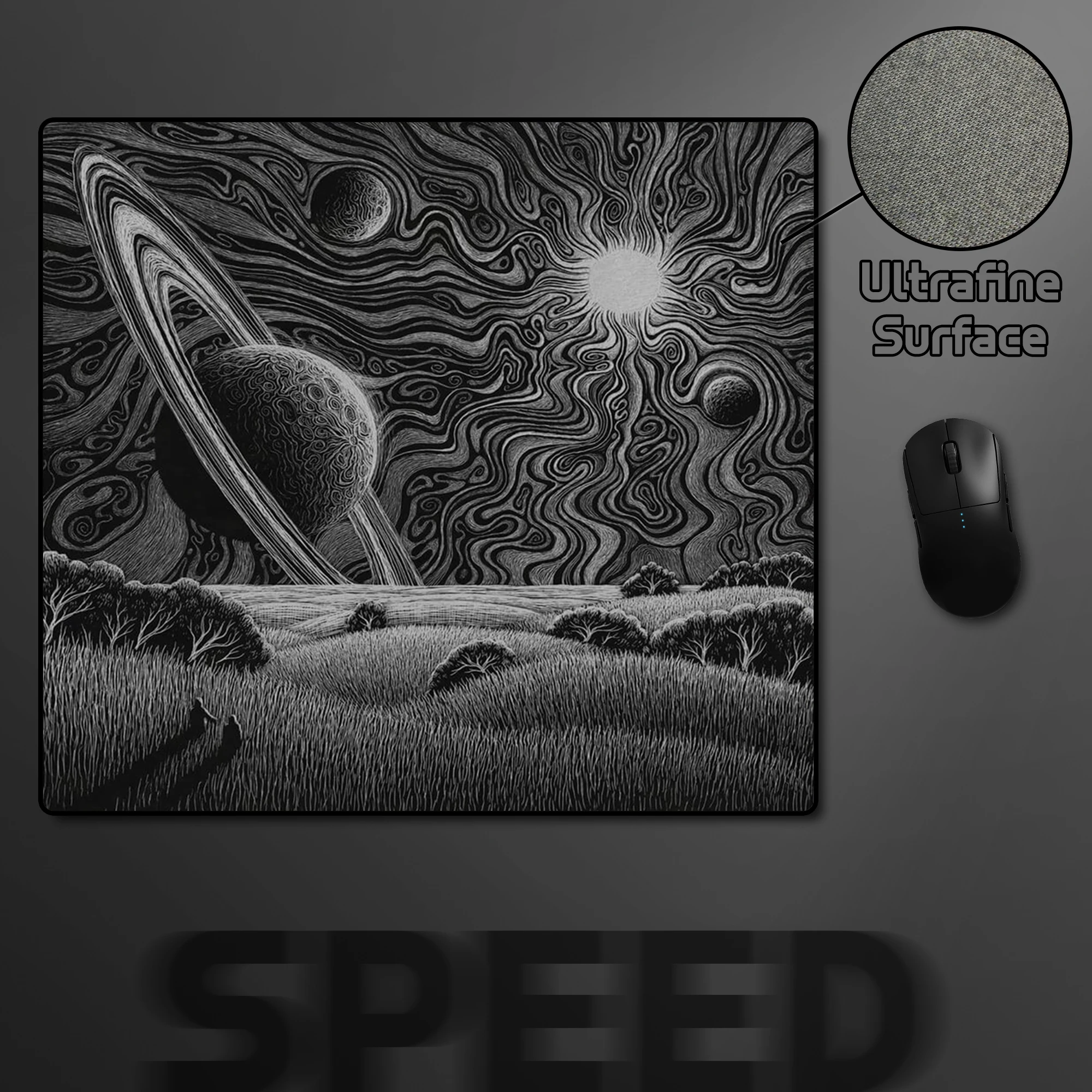 Коврик для мыши Судного дня Высокоэластичный нескользящий игровой коврик