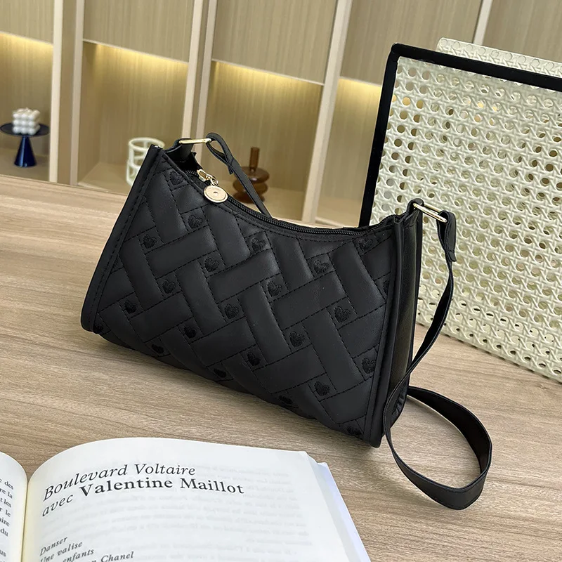 

Underarm Bags for Women Casual Totes Shoulder Bag Solid Color PU Leather Purses and Handbags Female Luxury Designer Shopper Bag