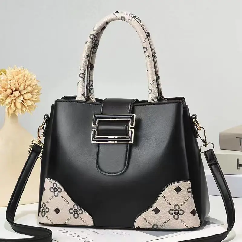 PU Bags for Women 2023 New Luxury Handbags Multiple Pockets Female Fashion Multifunction Shoulder Bag Large Capacity Tote Bags