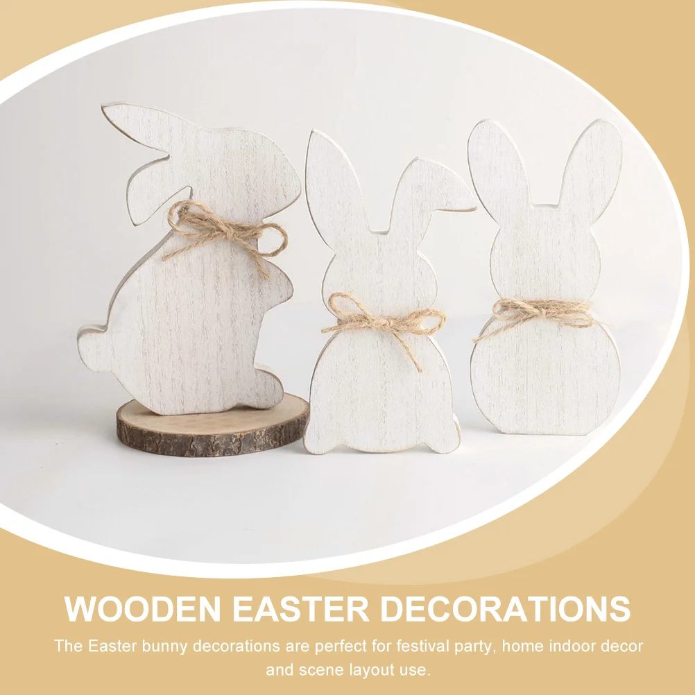 3 шт. популярный пасхальный кролик детские игрушки декор для дома настольный знак