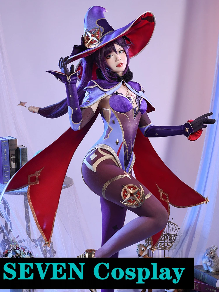 

SEVEN Cosplay Presale Game Genshin Impact Mona Cosplay Costume Cosplay Women's Cos Anime