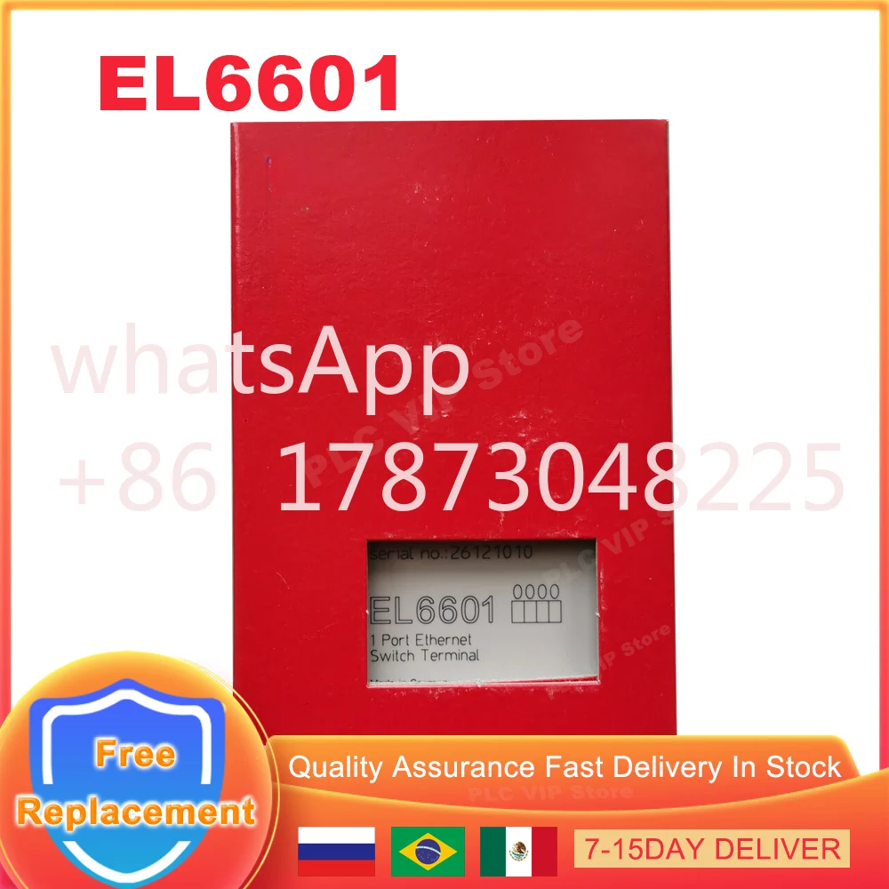Новый оригинальный модуль ПЛК EL6601 терминал EtherCAT 1-портовый коммуникационный