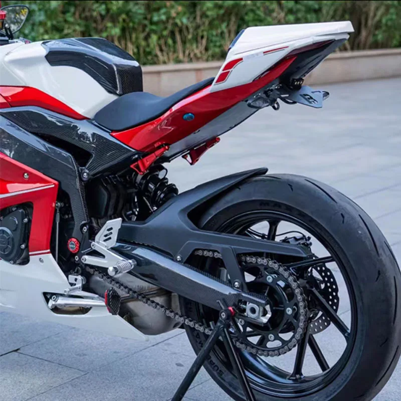 Фото Для YAMAHA R1 R1M R6 R7 удаление задней педали декоративная крышка модификация подножки колышки аксессуары для мотоциклов №2