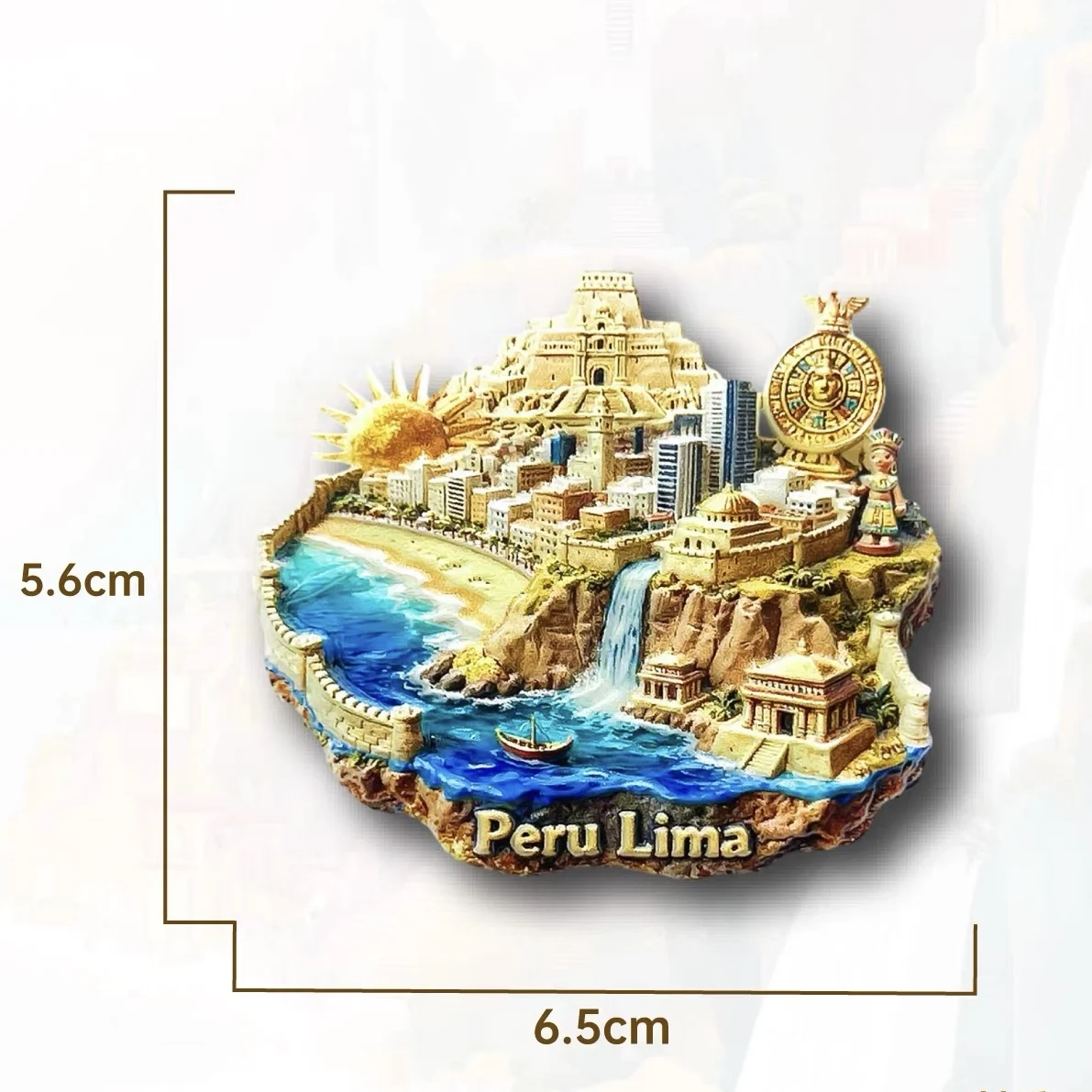

Peru 3D Art Магнит для холодильника