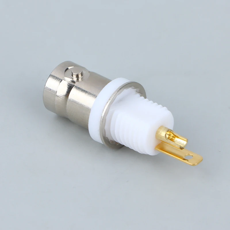 

BNC-50KY Insulated White Glue BNC Socket Female Head Welding Panel BNC Female Head Connector