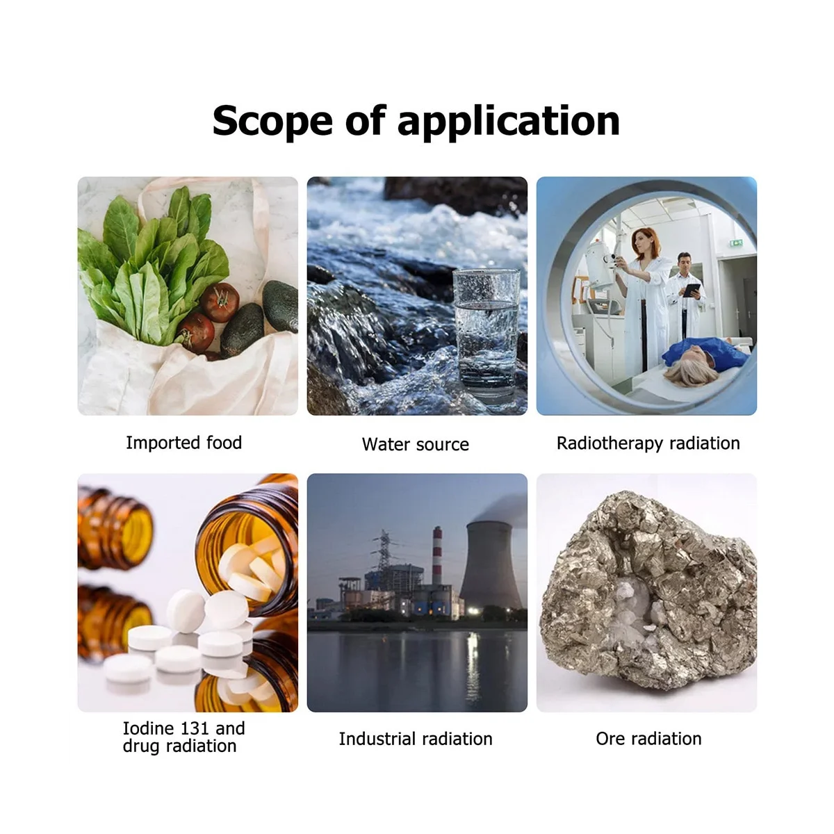 Счетчик Гейгера Аккумуляторный детектор ядерного излучения персональный