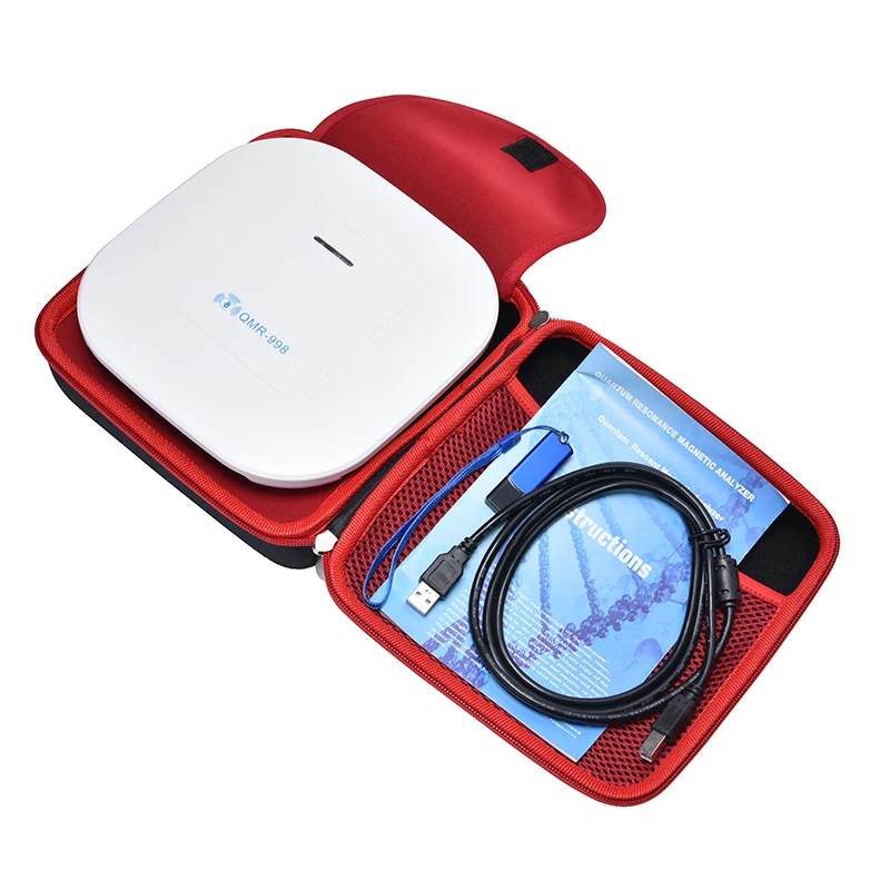 Mini Size Portable Original Software Hand Touch Quan-tum Bio-electric Body Analyzer enlarge