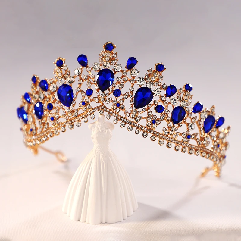 

Невеста роскошная Корона искусственный кристалл милый день рождения