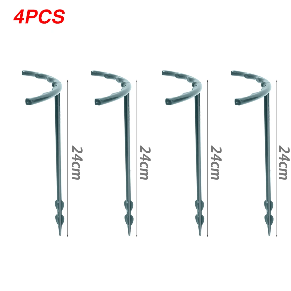 

Пластиковые опоры для растений, зеленый, набор из 2/4 шт