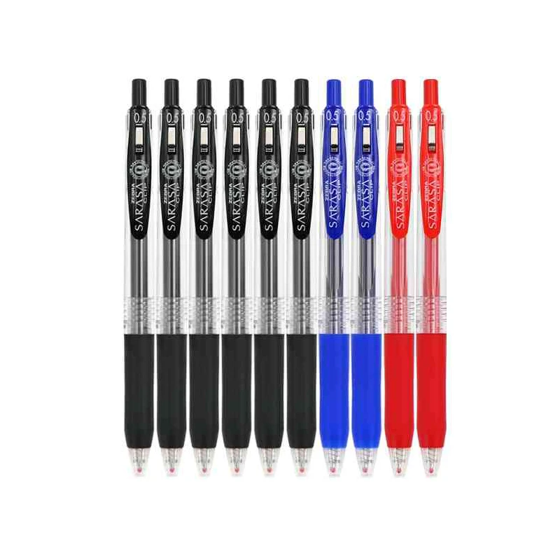 

Гелевые ручки Zebra Sarasa Clip 0,5 мм