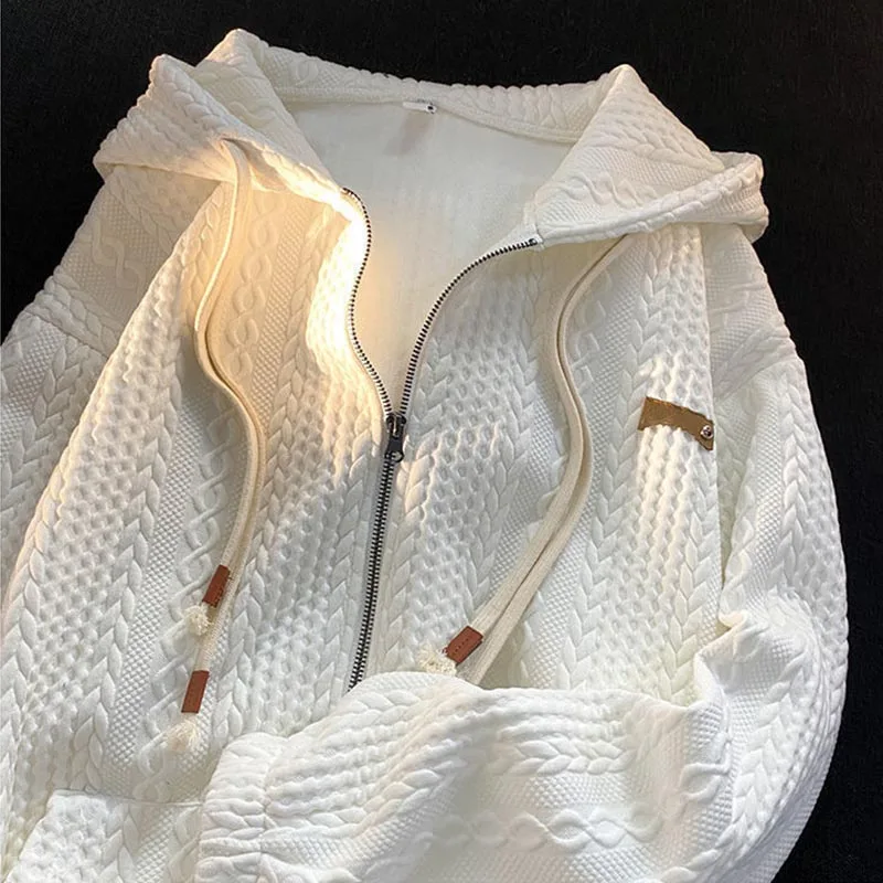 Женская толстовка с капюшоном на молнии