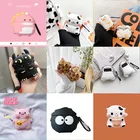 Мягкий чехол для AirPods 3, ретро силиконовый чехол для Airpod Pro, чехол для наушников Apple Air Pods 1, 2, милый 3D чехол для наушников с животными