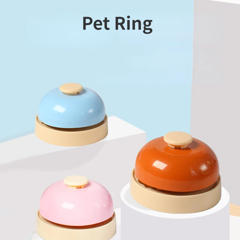 

Pet bell dog barking food training device sound ring puzzle cat toy dog training device pet supplies dog accessories