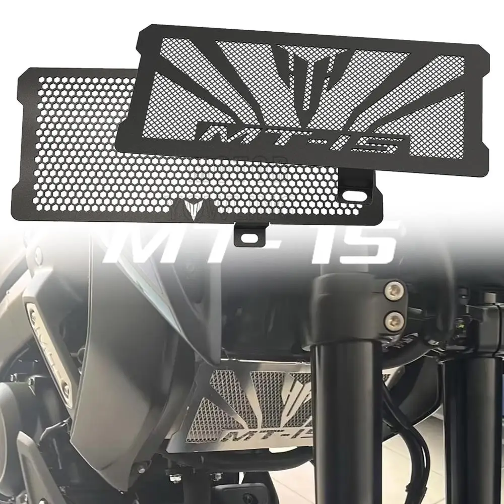 

MT15 M-SLAZ 150 2018-2023 2024 2022 2021 2020 Motorcycle Radiator Grille Cover Guard Protection For Yamaha MT-15 V1 & V2 MT 15