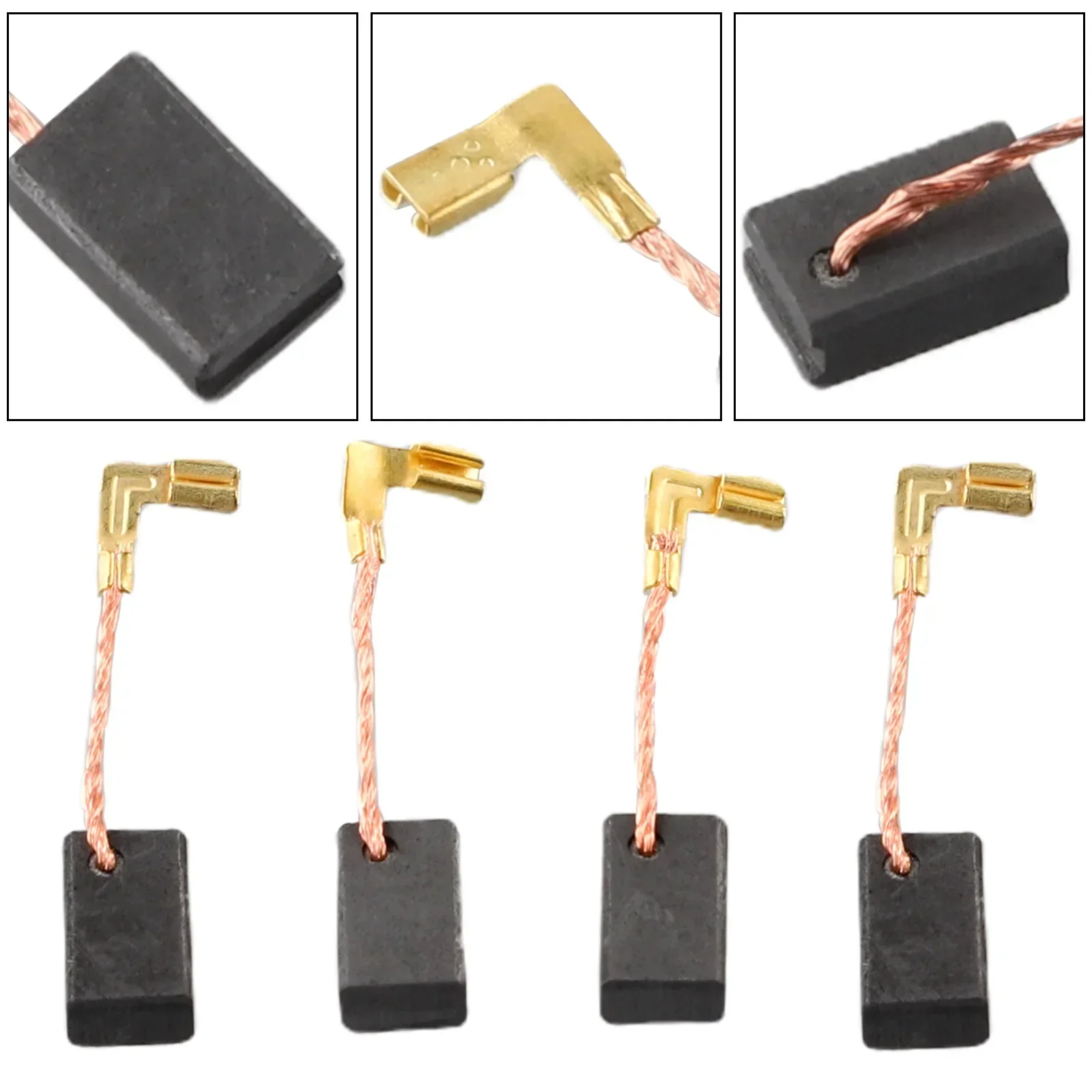 

4 шт. угольные щетки для Makita GA4034/4530/5434/4534/5034/5030 и JS1601/JS1000/PJ7000/TM3000C запасные части, детали электроинструмента