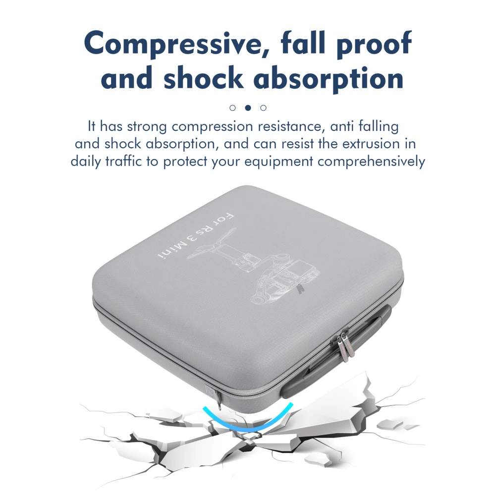 

Carrying Case Compatible For Dji Ronin Rs3 Mini Stabilizer Accessories Handbag Portable Shoulder Bag Durable Case