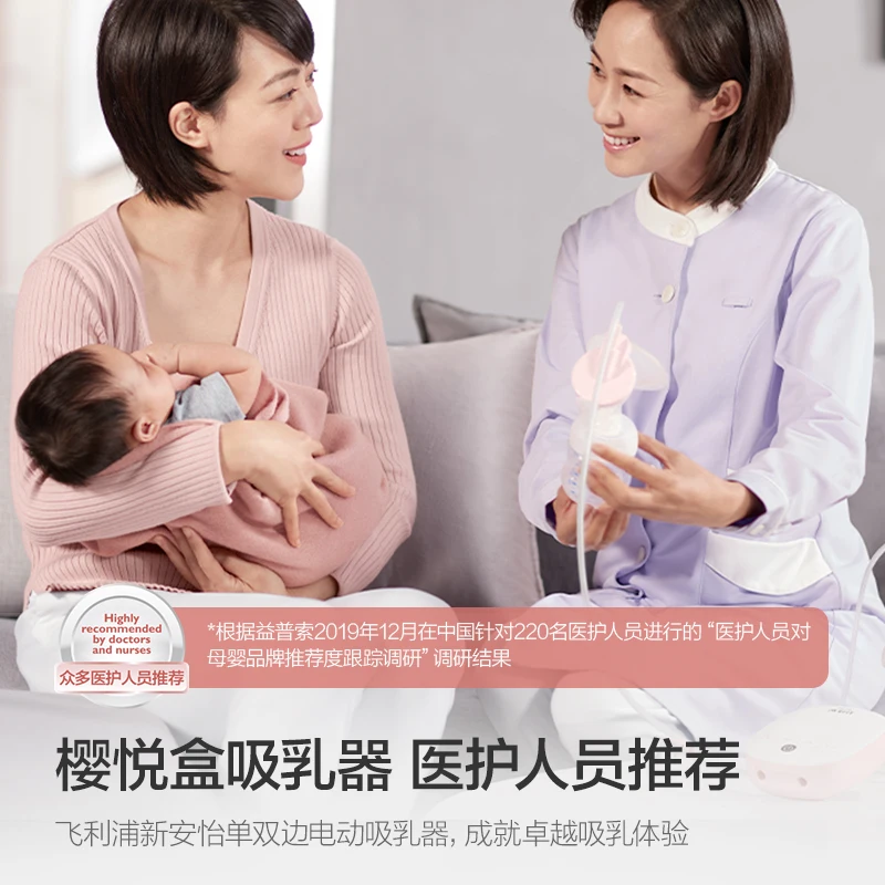 Электрический Двусторонний Молокоотсос Philips Avent Интеллектуальный Послеродовой