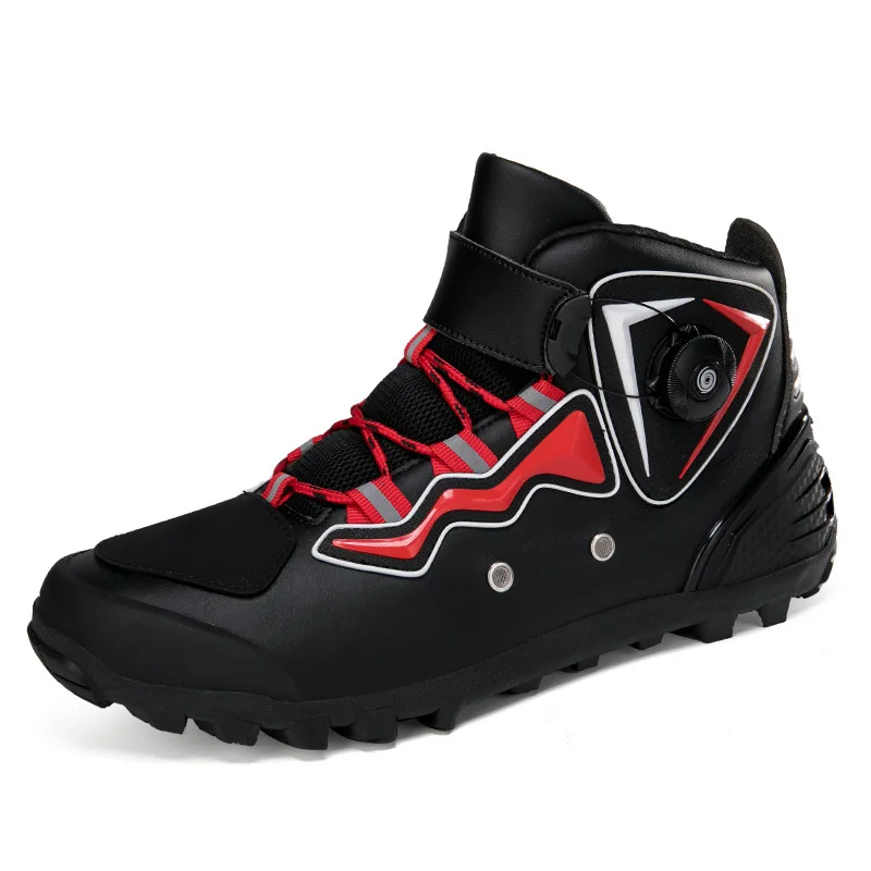 

Новинка 2023, мотоциклетные ботинки для мужчин и женщин, мотоциклетная обувь для верховой езды, дышащие байкерские ботинки, мотоциклетная обувь Bota