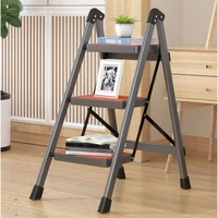 multifunctional ladder widening non slip high stools kitchen convenient folding stool step ladder load bearing 3 step ladder