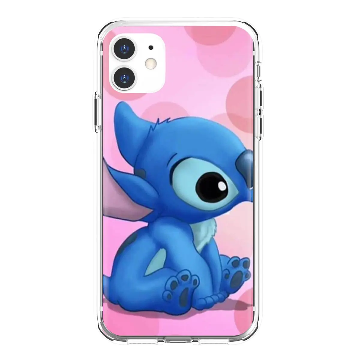 for huawei p30 p40 p20 p7 p8 p9 p10 lite plus pro 2015 2016 2017 mini tpu transparent cover bag cartoon hot cute stitch free global shipping