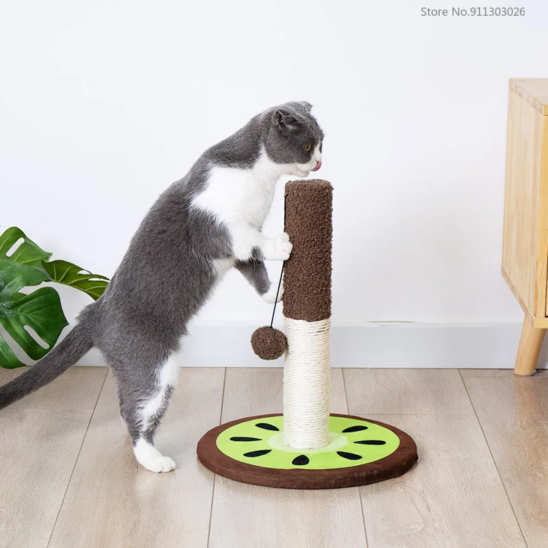 Fruit Cat Climbing Frame Sisal Wear Resistant Scratching Board Cute Cat Scratching Post Toy Pet Supplies Kitten Furniture Meuble