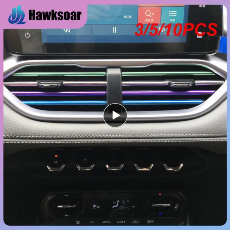 

Переносная сетчатая Зажимная лента, U-образная яркая полоска для автомобиля, декоративная лента для Tuyere, практичная прочная Зажимная лента, 3/5/10 шт.