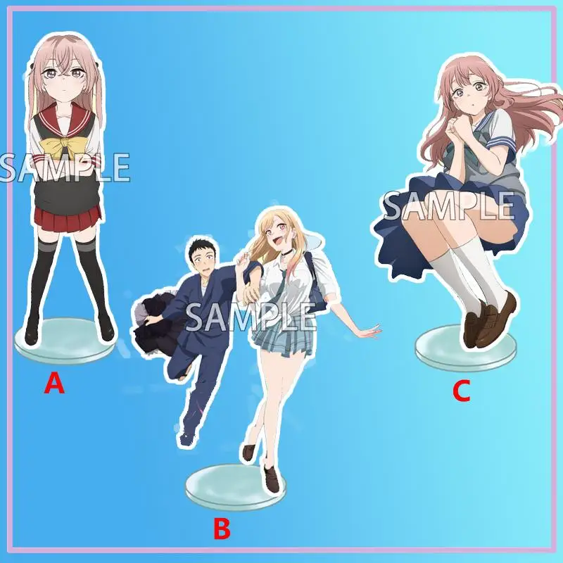 

Anime Stand Sono Bisque Doll wa Koi wo Suru Marin Kitagawa Acrylic Figure Display desktop decoration 15cm