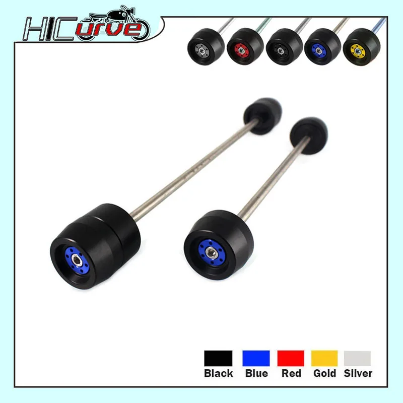 

For YAMAHA YZF-R1 YZFR1 R1 2015-2019 YZF-R6 YZF R6 2017-2019 Motorcycle Front Rear Axle Fork Crash Sliders Wheel Protector